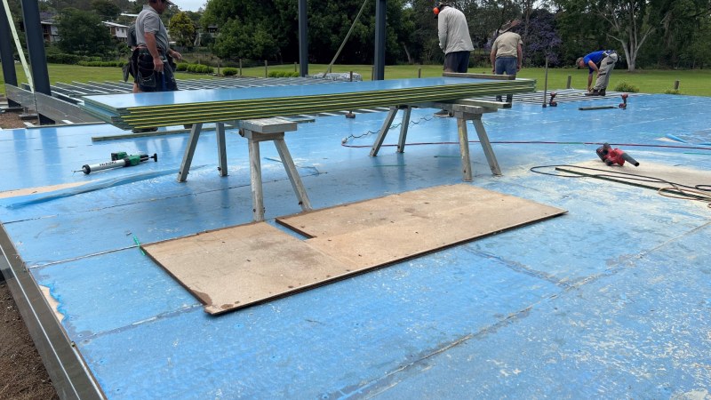 Flood Resistant Flooring | STRUCTAflor Ultimate (R-flor) Radiant Barrier Flooring