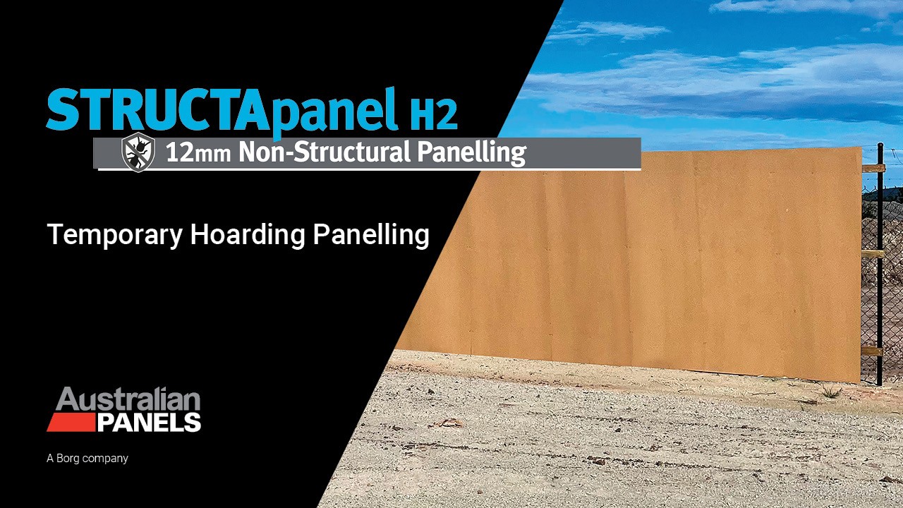 Temporary Hoarding Panelling